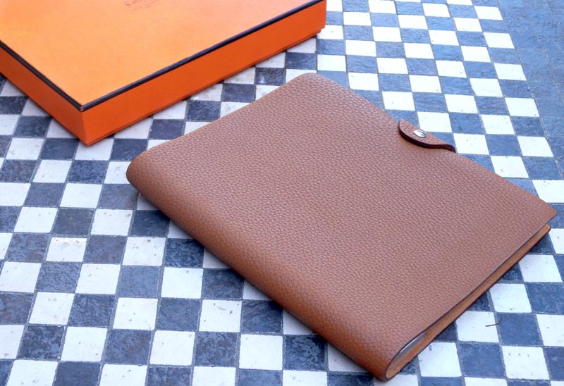 Hermès Ulysse Leather Notebook